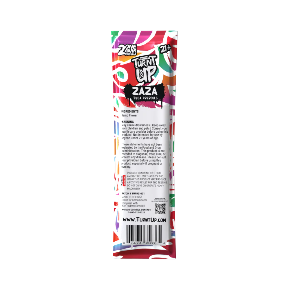 Prerolls - TNT ZaZa (2Pack)